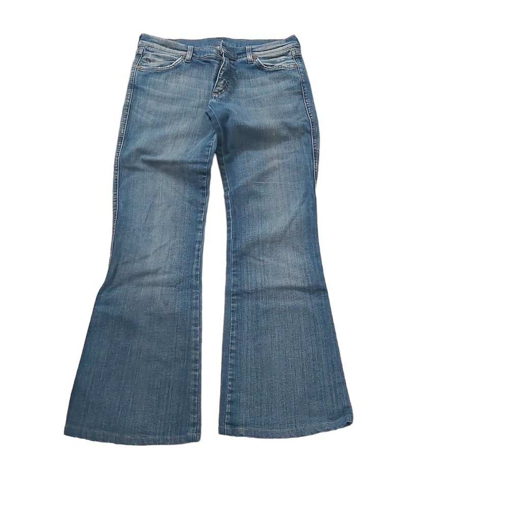 Jeans Mavi & Company Style 596 Marie Blue Women Size 29 inseam 27 Low Rise Flare